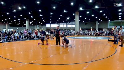 140 lbs Quarterfinals (8 Team) - Laken Griffin, BRAWL Pink vs Hannah Brown, Mississippi WC