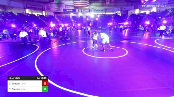 220 lbs Consolation - Gabriel Brewer, Crusader WC vs Damian Barron, Cobra Kai Elite WC