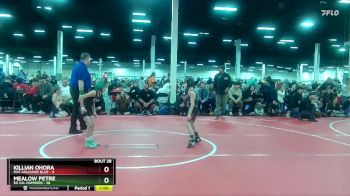 52 lbs Round 6 (10 Team) - Killian Ohora, Mat Assassins Blue vs Mealow Petre, So Cal Hammers