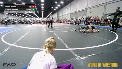 60 lbs Rr Rnd 2 - Grant Remus, Full Circle 12U vs Forest Wagner, Wyoming Underground