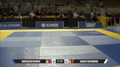 Nurgazy Bagyshbekov vs Abdulmateen Oyediran 2025 Pan Jiu Jitsu IBJJF Championship