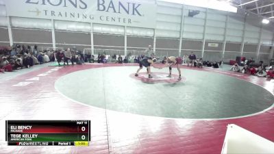 150 lbs Cons. Semi - Eli Bency, Palisade vs Tege Kelley, American Fork