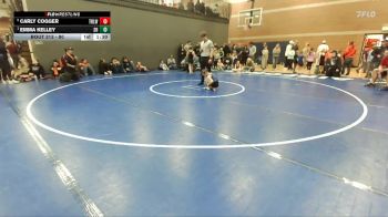 80 lbs Semifinal - Emma Kelley, Shootbox Rigby vs Carly Cogger, Team Real Life Wrestling
