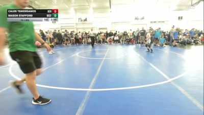 75 lbs Round Robin 1 - Caleb Tsikerdanos, Revival Black-MS vs Mason Stafford, West Virginia Wild-MS