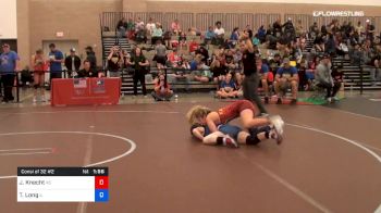 57 kg Consi Of 32 #2 - Jordyn Knecht, Team Kansas vs Taylin Long, Team Illinois