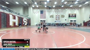 95 lbs Quarterfinal - Lincoln Bastian, East Valley Middle School vs Risek Seeds, Lone Star Middle School