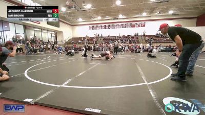130 lbs Rr Rnd 2 - Alburto Harmon, Morrison Takedown Club vs Ian Brown, Perry Wrestling Academy