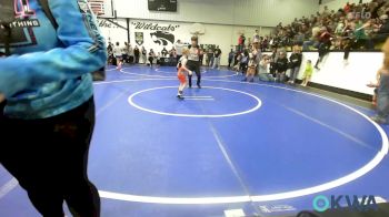 49 lbs Round Of 32 - Troy Hall, Claremore Wrestling Club vs Dakota Taylor, Sperry Wrestling Club