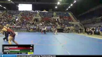182 lbs Cons. Round 2 - Isaiah Schuldheisz, Valley City vs James Bozovsky, Dickinson