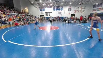 127 lbs Champ. Round 1 - Beckett Lummus, CY Middle School vs Colten Otte, Wheatland