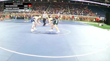 D3-175 lbs Quarterfinal - Kole Katschor, Dundee vs Anthony Schultz, Central Montcalm