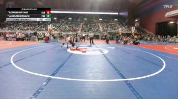 120 lbs Cons. Round 2 - LouAnn Bryant, Campbell County vs Allison Kissack, Kelly Walsh