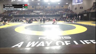 190 lbs Quarterfinal - Dylan Reel, Baylor School vs Salah Tsarni, Blair Academy