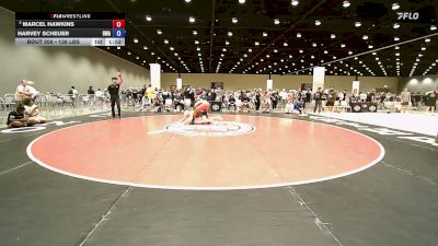 138 lbs Champ. Rd Of 16 - Marcel Hawkins vs Harvey Scheuer, Heartland Wrestling Academy