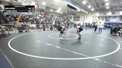 150 lbs Champ. Round 2 - Jake Janzen, Canyon vs Fares Nofal, Corona Del Mar