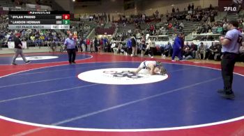 5A 113 lbs 1st Place Match - Dylan Friend, Greenwood vs Landon Herman, Lakeside