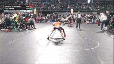 126 lbs Quarterfinal - Darnell Deshommes, Cordoba Trained vs Cael Martin, Estebuilt WC