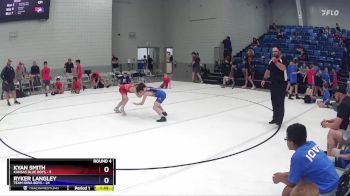 70 lbs Round 4 (6 Team) - Kyan Smith, Kansas Blue Boys vs Ryker Langley, Team Iowa Boys