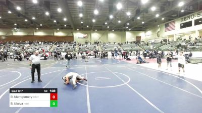 100 lbs Semifinal - Rustin Montgomery, Brothers Of Steel vs Bj Uluiva, Federal Way Spartans