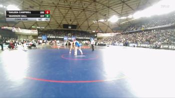 Girls 2A 170 lbs Cons. Semi - Makenzie Ball, Eatonville (Girls) vs Raileea Campbell, R. A. Long (Girls)