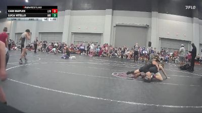 78 lbs Round 5 (8 Team) - Luca Vitello, Arrhichions Will Elite vs Cam Maples, LaFayette Wrestling