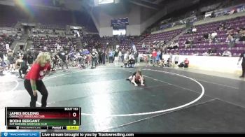 94-100 lbs Round 2 - James Bolding, Canon City Wrestling Club vs Bodhi Bergant, Mat Burners Wrestling Club