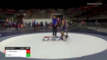 120 lbs Cons. Round 3 - Leonizio Bermudez, Bullard High School Wrestling vs Alex Rios, Righetti High School Wrestling