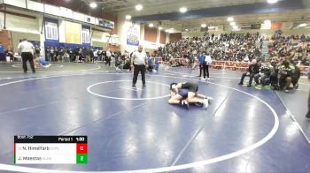 113 lbs Champ. Round 3 - Nolan Himelfarb, Chaminade College Prep Sch vs Josiah Maestas, Slam Acadamy