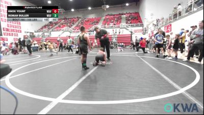 105 lbs Rr Rnd 5 - Knox Yount, Weatherford Youth Wrestling vs Roman Buller, Weatherford Youth Wrestling