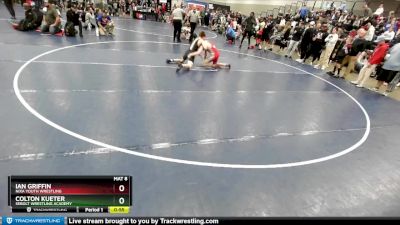 126 lbs Cons. Round 4 - Colton Kueter, Sebolt Wrestling Academy vs Ian Griffin, Nixa Youth Wrestling