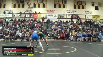 175 lbs Semifinal - Andrew Liber, Tol. St. Francis vs Jarrel Miller, St. Edward