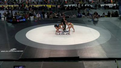 130 lbs Rnd Of 32 - Riley Hanrahan, WI vs Stella Pettitt, WI