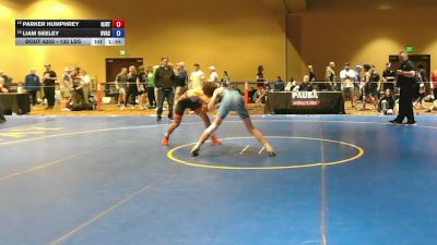 132 lbs Champ. Rd Of 32 - Parker Humphrey, NJRTC vs Liam Seeley, Buffalo Valley Athletic Club