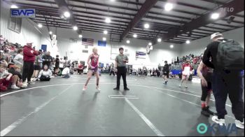 80 lbs Rr Rnd 1 - Clay Bach, Weatherford Youth Wrestling vs Tory Rice, Prodigy NDT