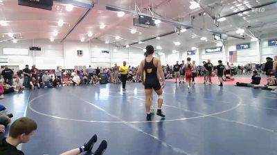 153 lbs Semifinal - Aiden Milam, Pursuit-HS vs Dylan Pucella, Jacket Wrestling Club-HS