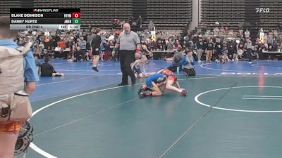 93 lbs Rr Rnd 4 - Blake Dennison, Hammers- ESC vs Danny Kurtz, American MMAW - ESC