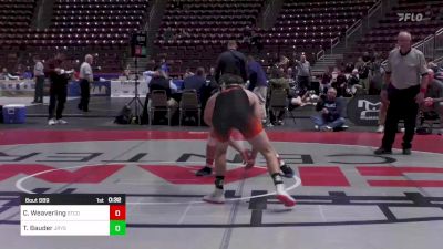 172 lbs Cons Round 1 - Carter Weaverling, State College vs Tyler Bauder, Jersey Shore