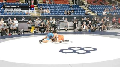 120 lbs Champ. Rd Of 64 - Mason Hoffman, Oklahoma vs Domenico Novosel, California
