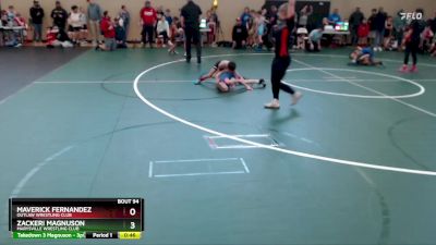 56 lbs 3rd Place Match - Zackeri Magnuson, Marysville Wrestling Club vs Maverick Fernandez, Outlaw Wrestling Club