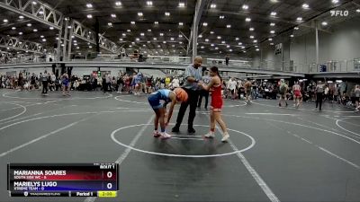 107 lbs Semis (4 Team) - Marianna Soares, South Side WC vs Marielys Lugo, Xtreme Team