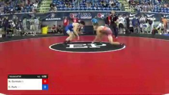 126 lbs Round Of 64 - Nick Gorman, Pennsylvania vs Caleb Park, California