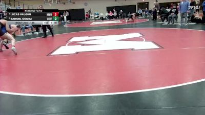 138 lbs 3rd Place Match - Samuel Gomez, Century vs Lucas Vaughn, Newberg