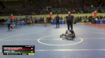 55 lbs Cons. Round 4 - Heston Klinglesmith, Perry Wrestling Academy vs Robert Frey, Division Bell Wrestling Club