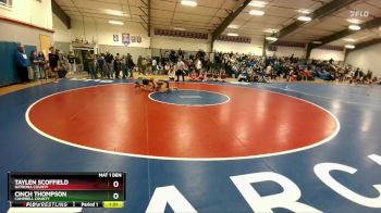 120A Cons. Round 2 - Taylen Scoffield, Natrona County vs Cinch Thompson, Campbell County