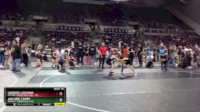 84-92 lbs Round 1 - Archer Camm, Bennett Wrestling Club vs Jaxson Lozania, Victory Wrestling Club - VTC