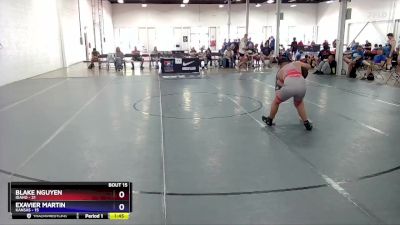 187 lbs Placement Matches (8 Team) - Blake Nguyen, Idaho vs Exavier Martin, Kansas