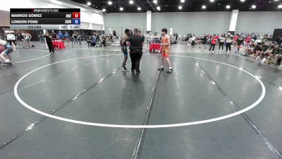 126 lbs Markos Gomez, Arizona vs London Ford, Team Alabama