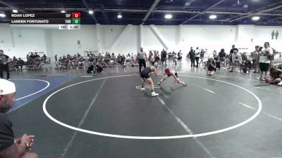 86 lbs Quarterfinal - Noah Lopez, Top Rank Hammers vs Landen Fortunato, Threshold WC