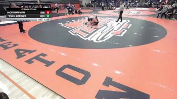 174 lbs Cons. Round 4 - Zach Needles, Messiah College vs Jack Hoffman, Ohio Northern