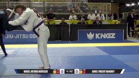 Daniel Vincent Mahoney vs Miguel Antonio Montalvo 2025 Pan Jiu Jitsu IBJJF Championship